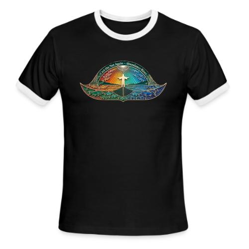 Easter Cast the Net Again T Shirt, abundance Gift - Men's Ringer T-Shirt