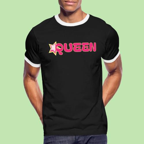 queen high resolution logo transparent 1 - Men's Ringer T-Shirt