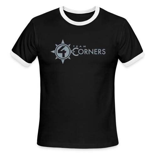 Team 4 Corners 2018 logo - Men's Ringer T-Shirt