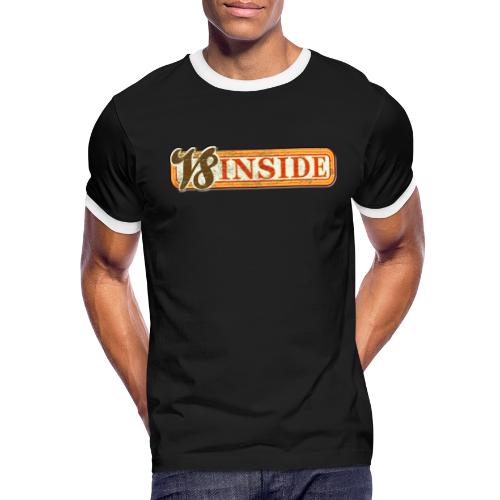 V8 INSIDE - Men's Ringer T-Shirt