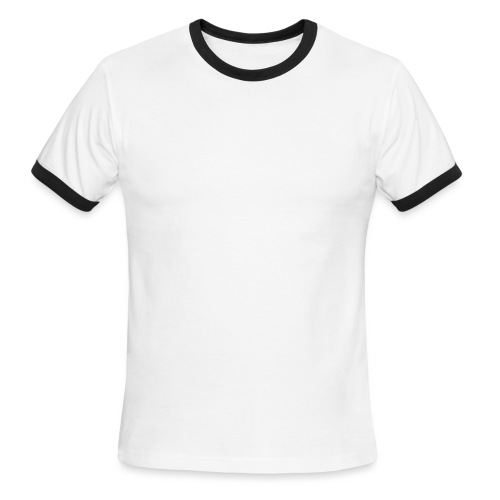 Freedom Men's T-shirt — Banshee Black - Men's Ringer T-Shirt