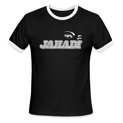 hadilogoWHITE - Men's Ringer T-Shirt