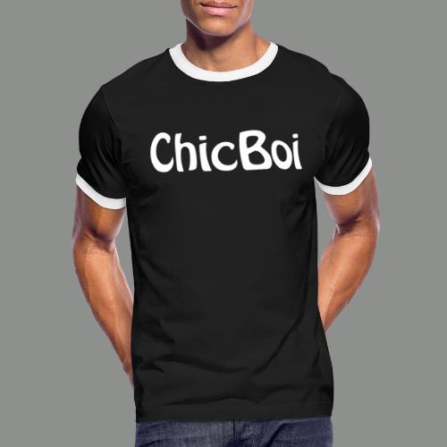 ChicBoi @pparel - Men's Ringer T-Shirt
