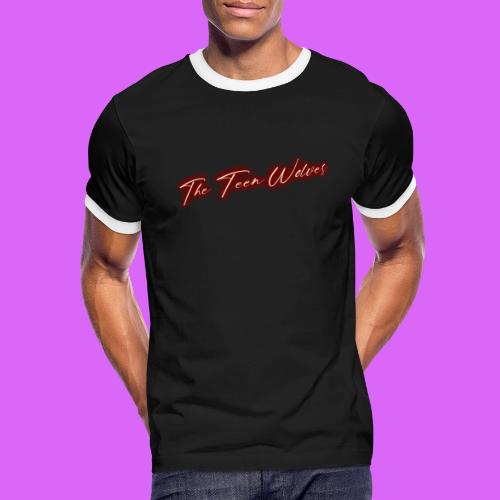 Cursive - Men's Ringer T-Shirt