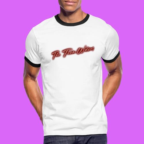 Cursive - Men's Ringer T-Shirt
