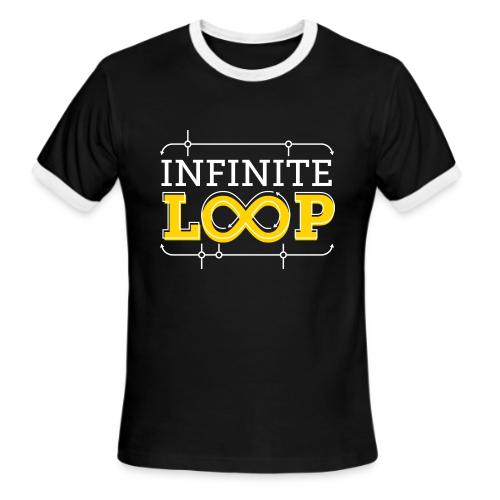 Infinite Loop - Men's Ringer T-Shirt