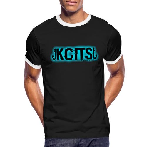 Kcits.stream Basic Logo - Men's Ringer T-Shirt