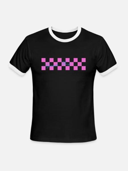 separate ways - Men's Ringer T-Shirt - black/white