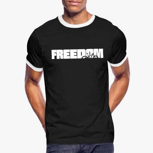MTB Freedom - Men's Ringer T-Shirt