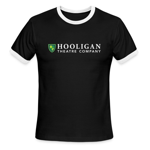 HOOLIGAN Theatre Logo - Men's Ringer T-Shirt