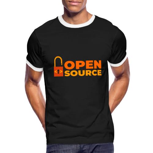 Open Source: Code is Freedom - Men's Ringer T-Shirt