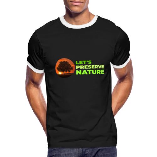 Nature protection - Men's Ringer T-Shirt