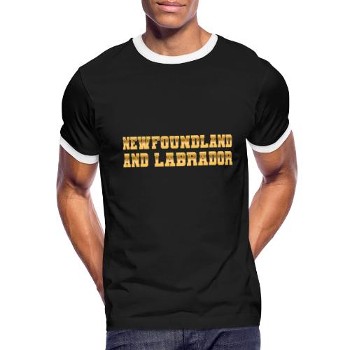 Newfoundland and Labrador - Men's Ringer T-Shirt