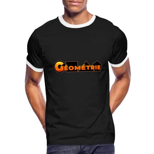 Geometry: Shapes and Figures - Men's Ringer T-Shirt