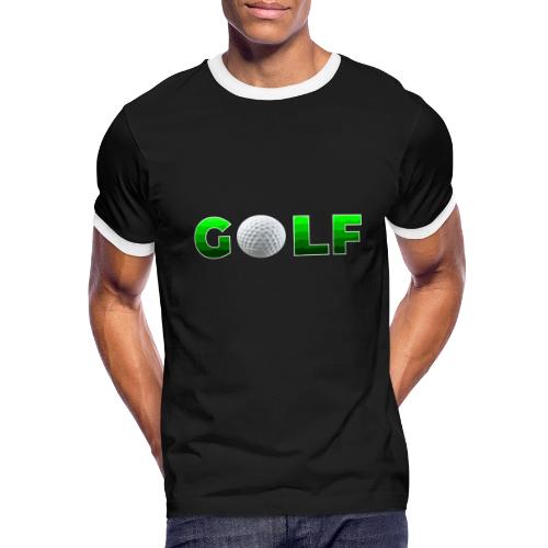 Golf Precision Wordmark - Men's Ringer T-Shirt