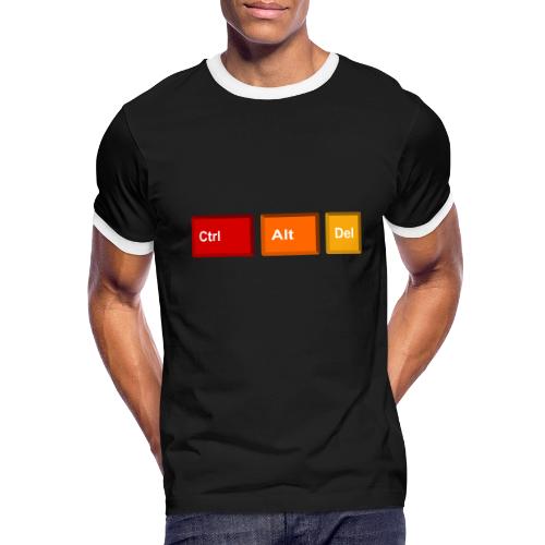 CTRL + ALT + DEL - Men's Ringer T-Shirt