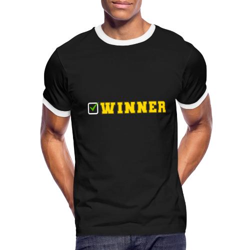 Crowned to Win - Men's Ringer T-Shirt