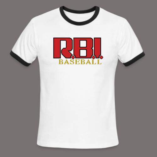 R B I Baseball - Men's Ringer T-Shirt