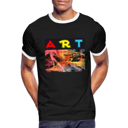 Chaotic Threads of Art - Men's Ringer T-Shirt