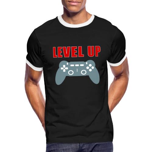 Level Up Gamer Controller Apparel - Men's Ringer T-Shirt