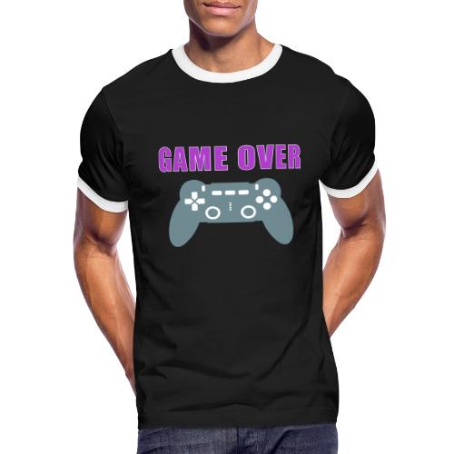 Game Over Gamer Controller Design - Men's Ringer T-Shirt
