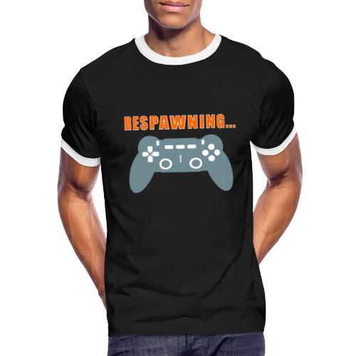 Respawning Gamer Controller Design - Men's Ringer T-Shirt