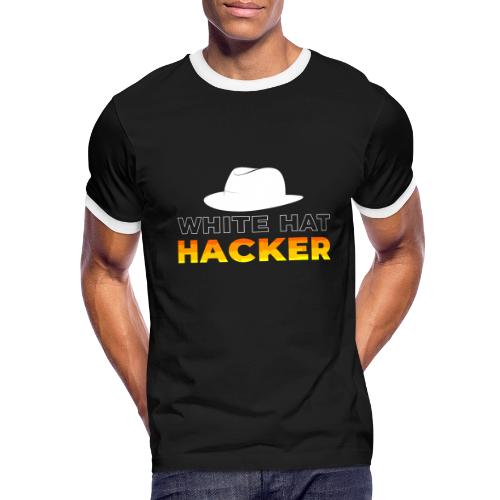 White Hat Hacker - Men's Ringer T-Shirt