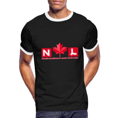 Newfoundland and Labrador, province of Canada - Men's Ringer T-Shirt