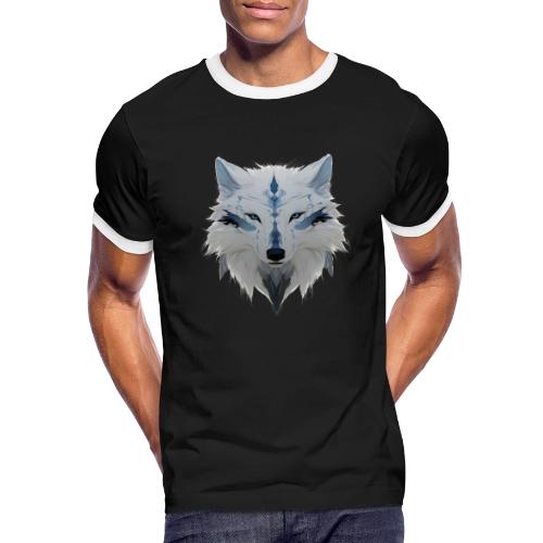 Ivory Grace Wolf - Men's Ringer T-Shirt