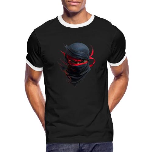 Crimson Stare Ninja - Men's Ringer T-Shirt