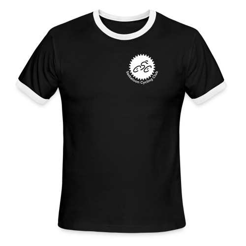 Saskatoon Cycling Club White - Men's Ringer T-Shirt