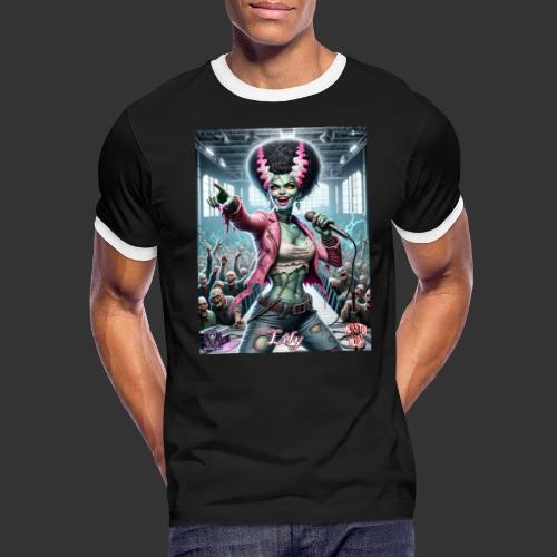 Monster Mosh 2024 Tour Lily Singer #DL-001 - Men's Ringer T-Shirt
