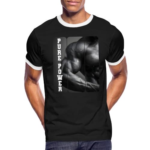 Bodybuilding: Pure Power - Men's Ringer T-Shirt