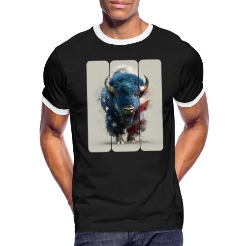 USA: Spirit of the Plains - Men's Ringer T-Shirt