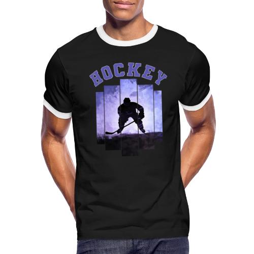 Hockey Warrior - Men's Ringer T-Shirt