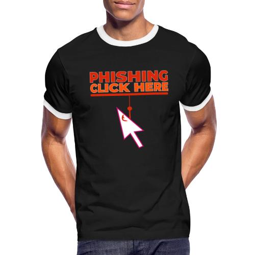 Phishing: Hooked by Deception - Men's Ringer T-Shirt