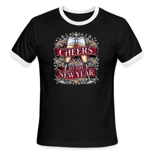 New Year's Champagne T-Shirt - Men's Ringer T-Shirt