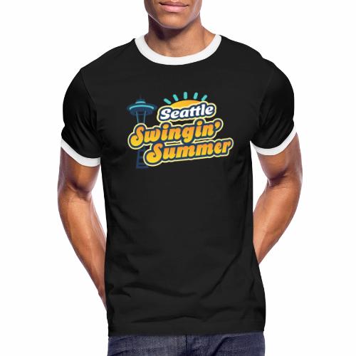 Seattle Swingin' Summer - Men's Ringer T-Shirt