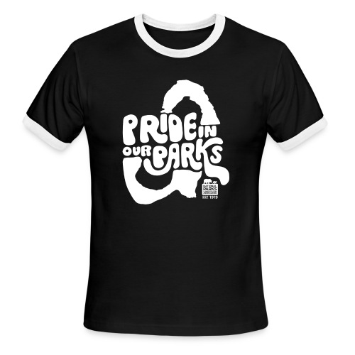 Pride in Our Parks Arches - Men's Ringer T-Shirt