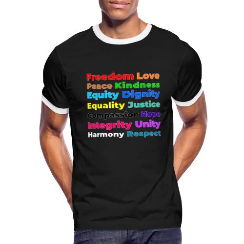 Words of Light - Men's Ringer T-Shirt