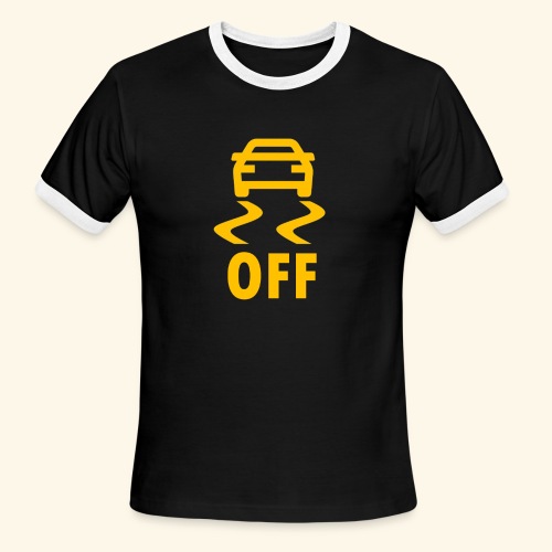 TRACTION OFF - Men's Ringer T-Shirt