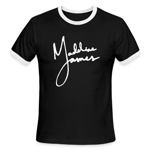 Madeline James (Dark/Light) - Men's Ringer T-Shirt
