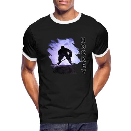 Hockey Charge - Men's Ringer T-Shirt