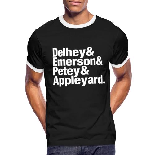 Delhey & Emerson & Petey & Appleyard. - Men's Ringer T-Shirt