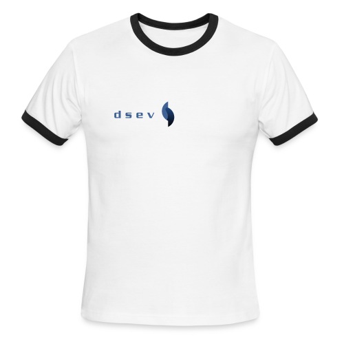 logomainblack - Men's Ringer T-Shirt