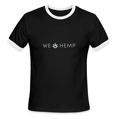 We Love Hemp - Men's Ringer T-Shirt