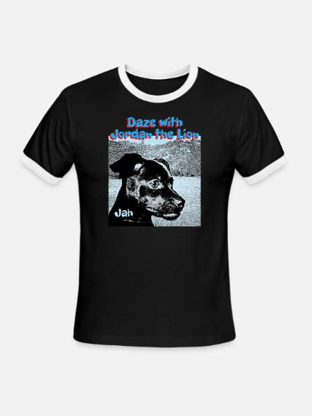 American Jah T-Shirt - Men's Ringer T-Shirt - black/white