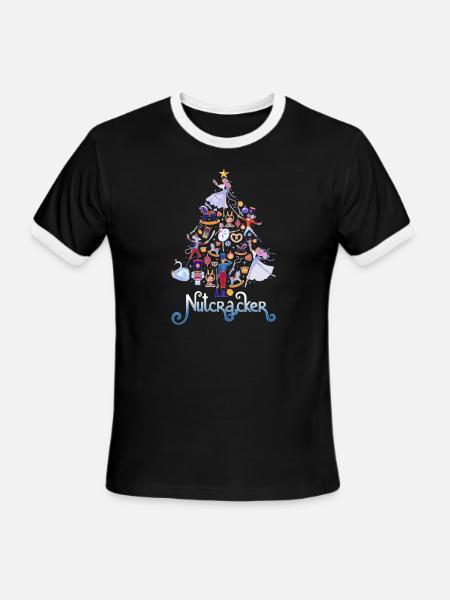 Nutcracker - Men's Ringer T-Shirt - black/white