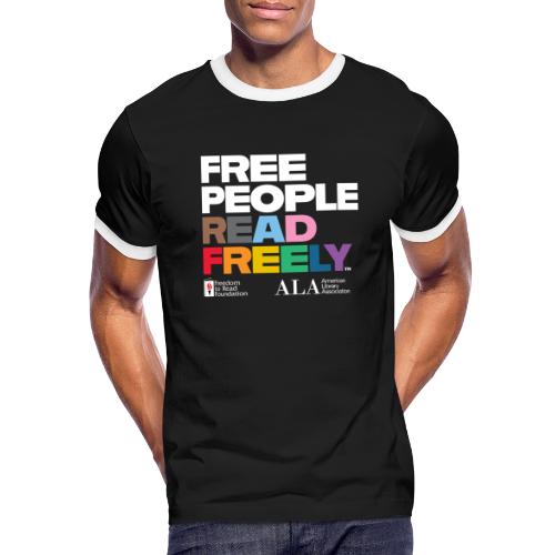 Free People Read Freely Pride - Men's Ringer T-Shirt
