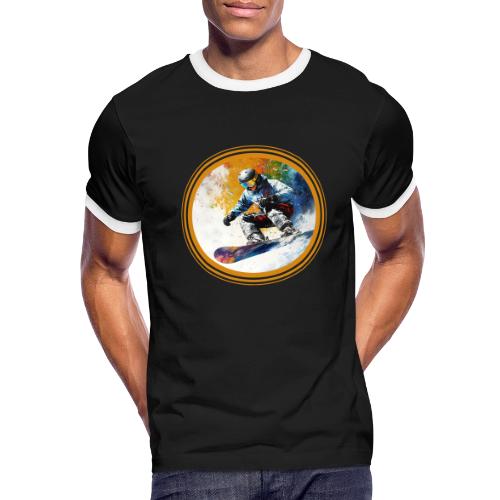 Snowboarding Dreams - Men's Ringer T-Shirt